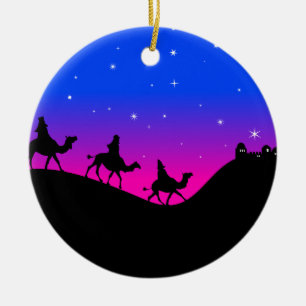 The Three Wisemen Ceramic Tree Decoration