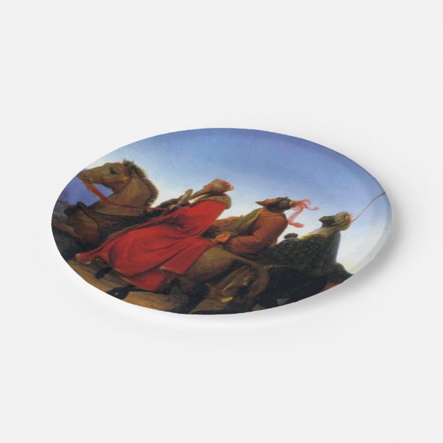 The Three Wisemen Paper Plate (Angled)