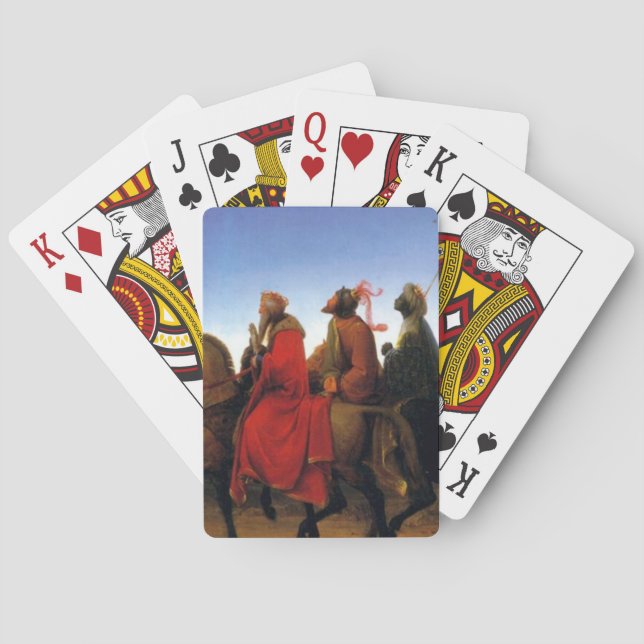 The Three Wisemen Playing Cards (Back)