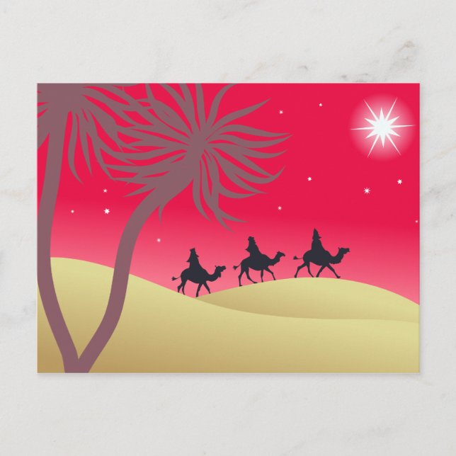 The Three Wisemen Postcard (Front)