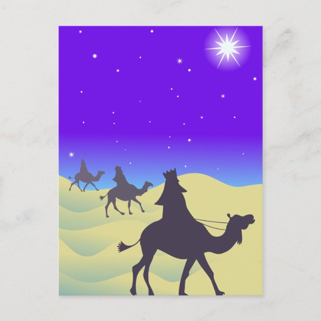 The Three Wisemen Postcard (Front)