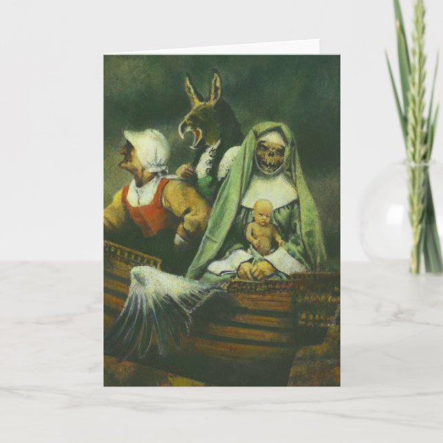 The Three Witches Greetings Card (Front)