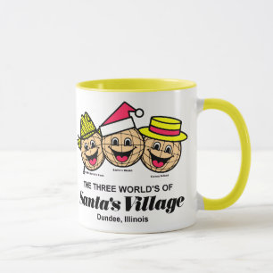 The Three Worlds of Santa's Village, Dundee, IL Mug