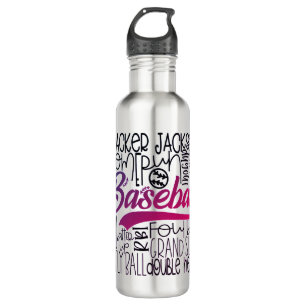 The Thrill of Baseball 710 Ml Water Bottle