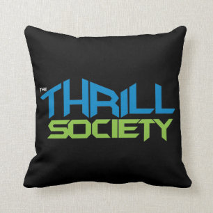 The Thrill Society Logo Cushion