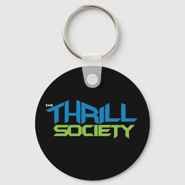 The Thrill Society Logo Key Ring (Front)