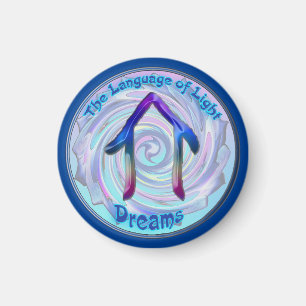 The Throat Chakra - Symbol Dreams Magnet