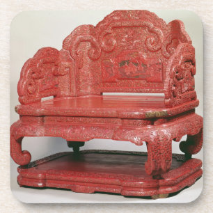 The throne of Emperor Ch'ien Lung (1736-95) Coaster
