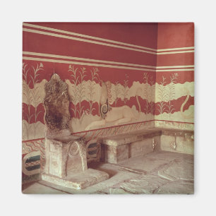 The Throne Room of Minos, 1500-1400 BC Magnet