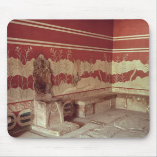 The Throne Room of Minos, 1500-1400 BC Mouse Mat