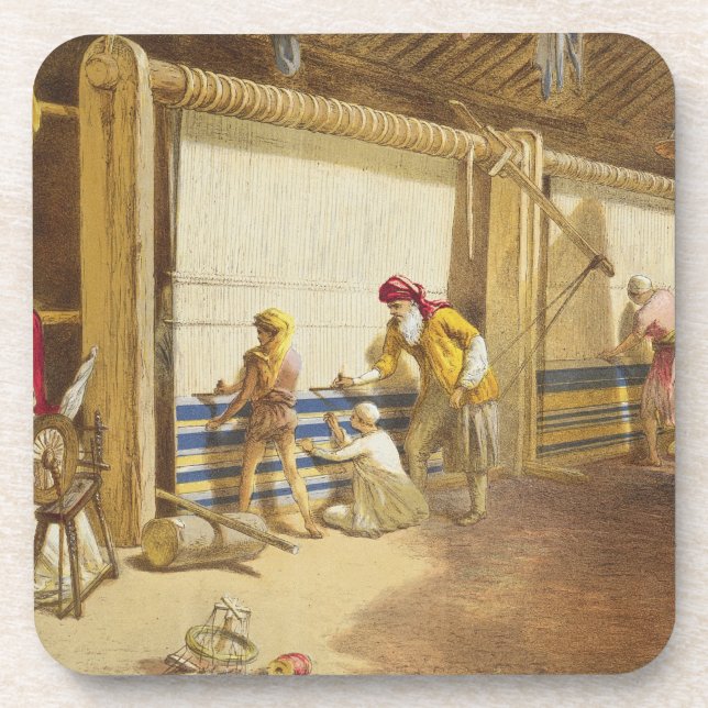 The Thug School of Industry, Jubbulpore, 1863 (chr Coaster (Front)