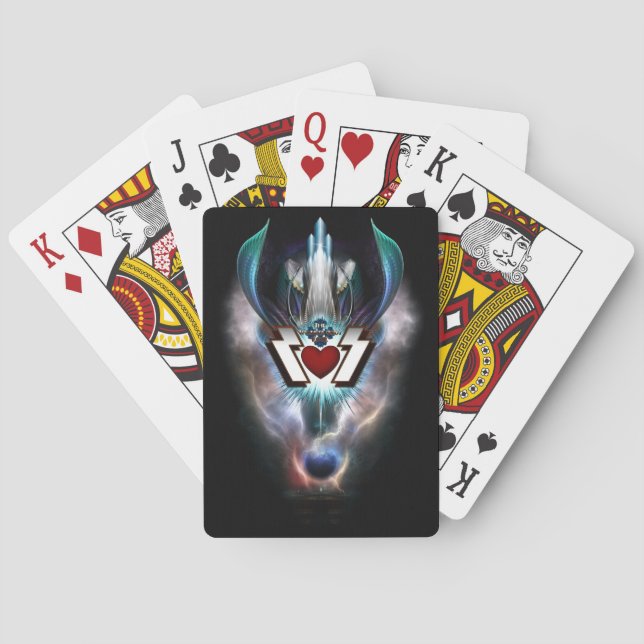 The Thunder Gods Rock Playing Cards (Back)