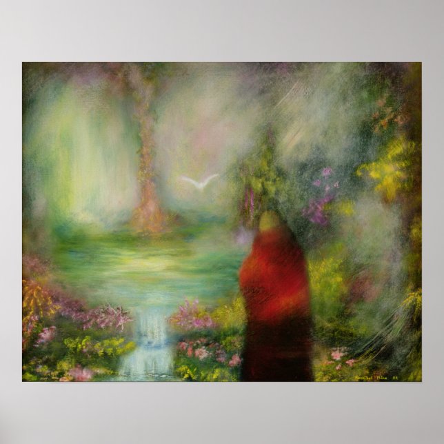 The Tibetan Monk 1989 Poster (Front)