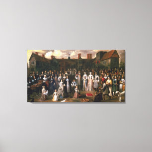 The Tichborne Dole, 1671 Canvas Print