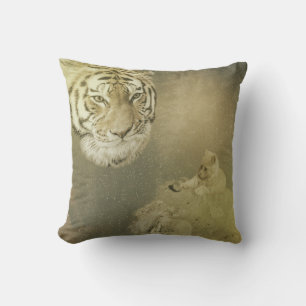 The Tiger And The Kitten, Cushion