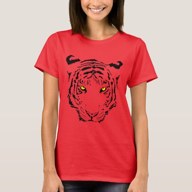 The Tiger Face T-Shirt (Front)