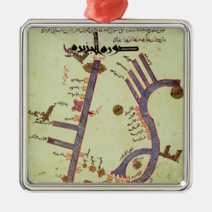 The Tigris and the Euphrates Metal Tree Decoration