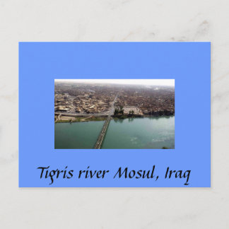 The Tigris River Mosul, Iraq Postcard