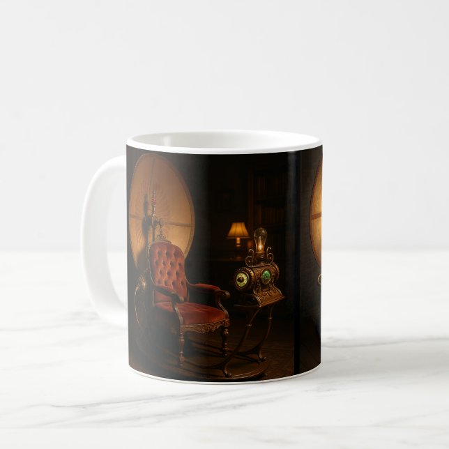 The Time Machine Coffee Mug (Front Left)