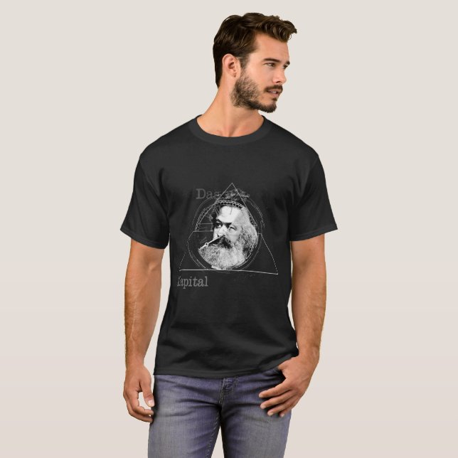 The Time of Marx Dark T-Shirt (Front Full)
