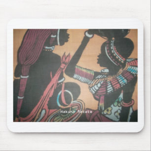 The Timeless Beauty of the Maasai Tradition Mouse Mat