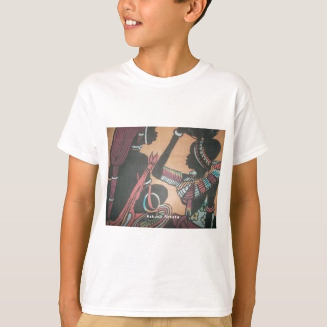 The Timeless Beauty of the Maasai Tradition T-Shirt (Front)