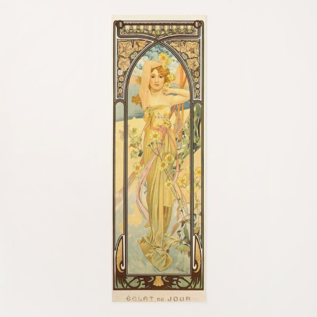 The Times of the Day, Brightness of Day by Mucha Yoga Mat (Front)
