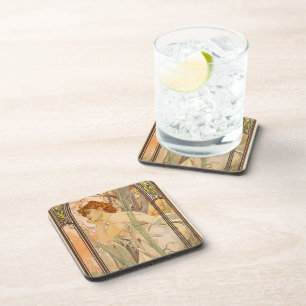 The Times of the Day, Evening Contemplation, 1899 Coaster