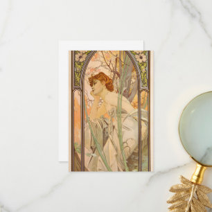 The Times of the Day, Evening Contemplation, 1899  Thank You Card