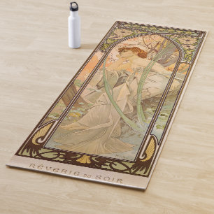 The Times of the Day, Evening Contemplation, 1899  Yoga Mat