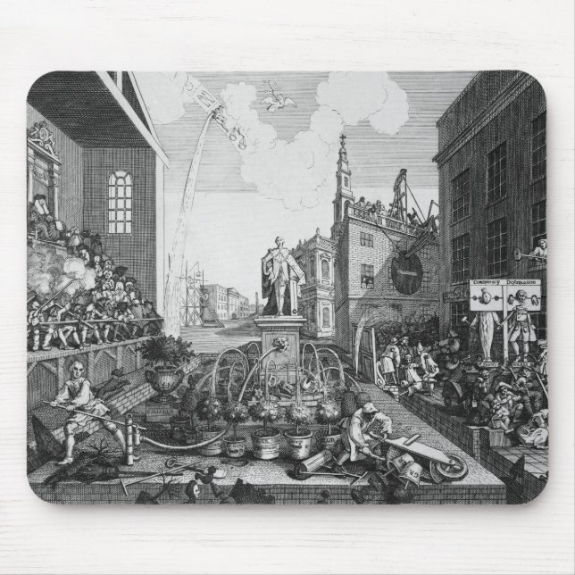 The Times, Plate II Mouse Mat (Front)