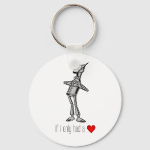 The Tin Woodsman "If I Only Had a Heart" Key Ring
