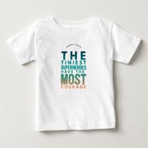 The tiniest Superhero Baby T-Shirt