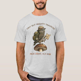 "The Tiny Globetrotter" - Pygmy Owl Explorer Tee