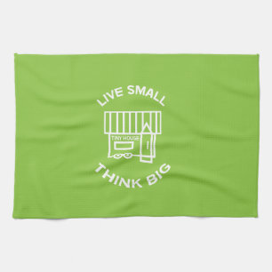 The Tiny House Movement - Tiny Houses - Tiny Home Tea Towel