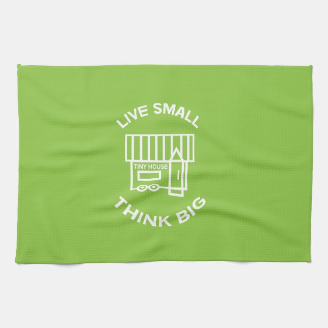 The Tiny House Movement - Tiny Houses - Tiny Home  Tea Towel (Horizontal)