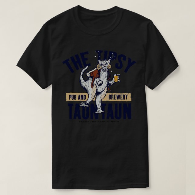 The Tipsy Tauntaun T-Shirt (Design Front)