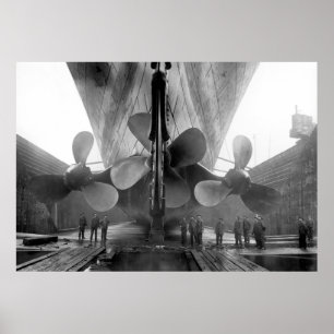 The Titanic Propellers Poster