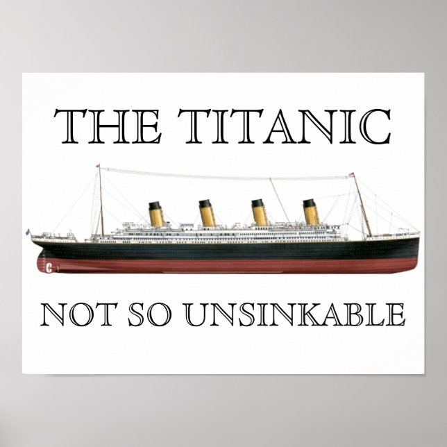 The Titanic Semi-Gloss Poster (Front)