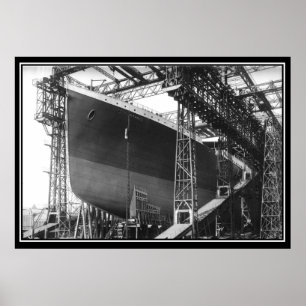 The Titanic series Poster Building of Titanic