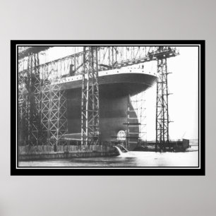 The Titanic series Poster Titanic Launch