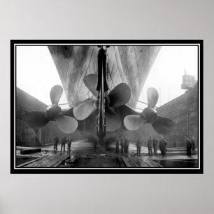 The Titanic series Poster Titanic Propellers