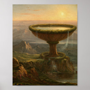 The Titan's Goblet (1833) - Thomas Cole Poster