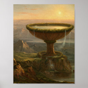 The Titan's Goblet (1833) - Thomas Cole  Poster