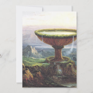 The Titan's Goblet by Thomas Cole Invitation