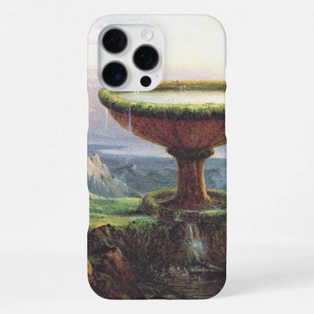 The Titan's Goblet by Thomas Cole iPhone Case (Back)