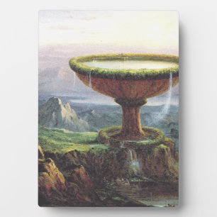 The Titan's Goblet by Thomas Cole Plaque