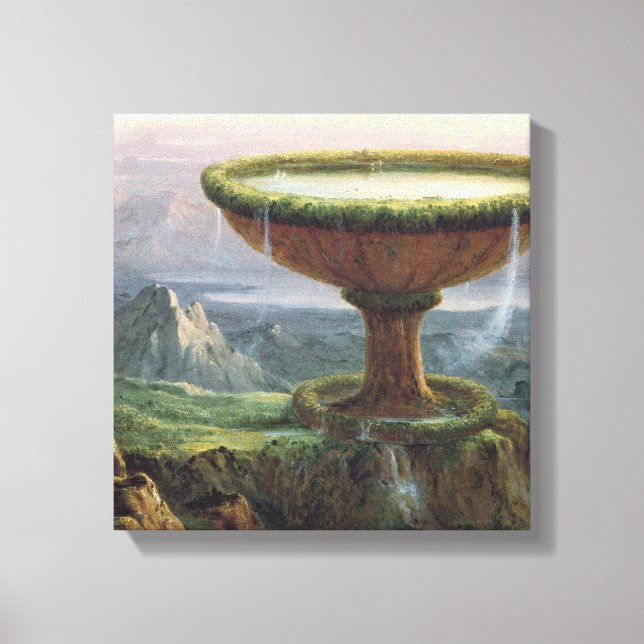 The Titan's Goblet - Thomas Cole Canvas Print (Front)