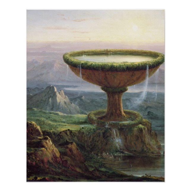 The Titan's Goblet - Thomas Cole Poster (Front)