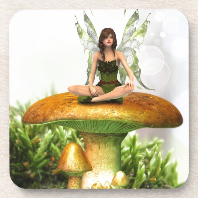 The Toadstool Fairy Coaster (Front)
